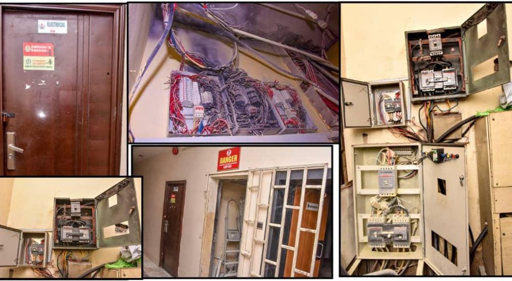 Vandalised TCN Towers Along Shiroro Kaduna Lines