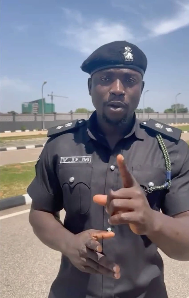 “I’m not an activist, I’m social media police” – Verydarkman clarifies as he steps out in police uniform