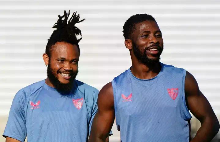 ejuke iheanacho sevilla training