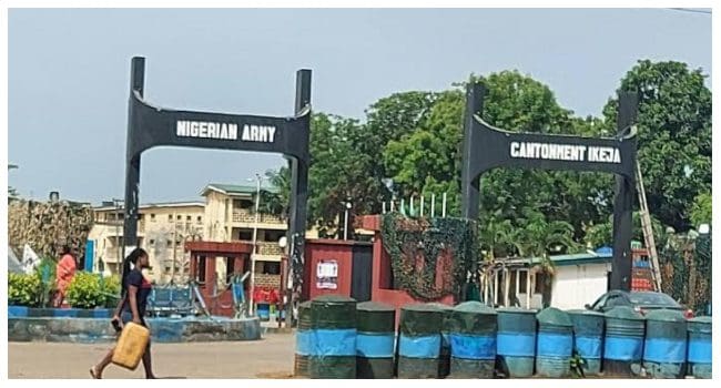 ikeja army cantonment