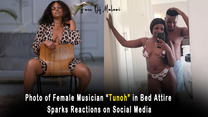 Photo of Musician Tunoh in Bed Attire Sparks Reactions Among Netizens