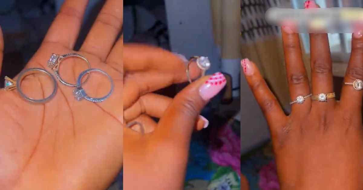 “Three engagement rings, zero traditional wedding” – Nigerian woman opens up about fa!led relationships despite conceiving children (VIDEO)