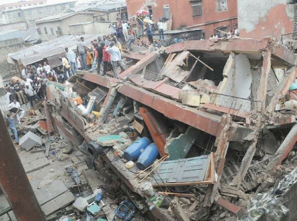 Building collapse in Synagogue Church of All Nations SCOAN