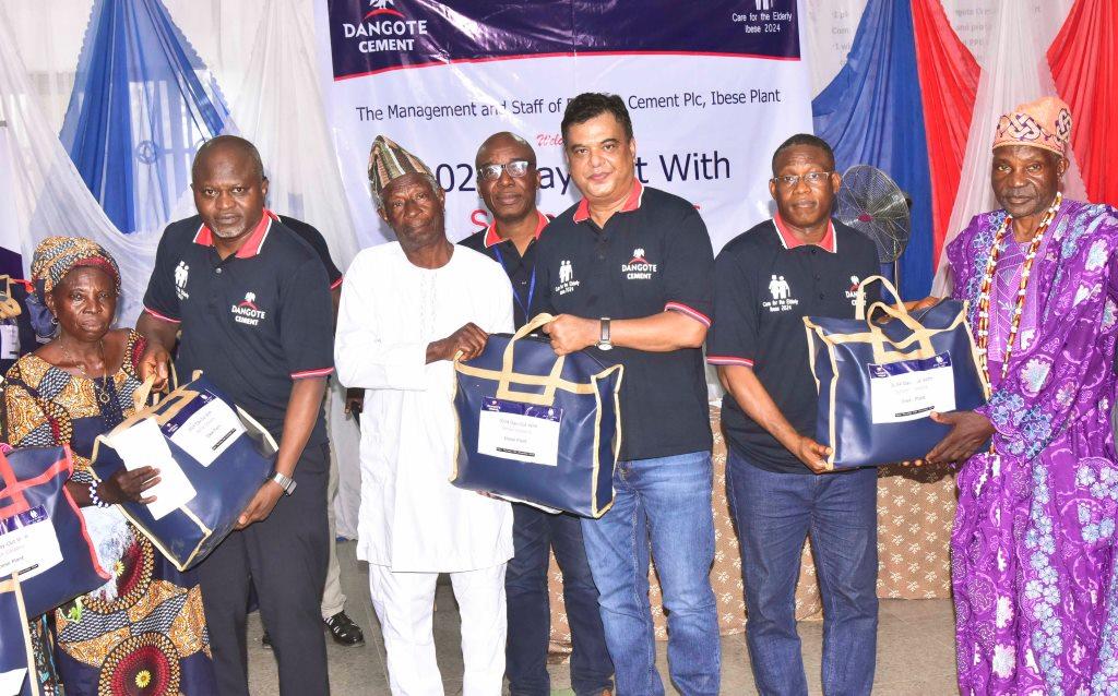 Dangote Cement Ibese Gives Free Medical Checks, Others to Senior Citizens