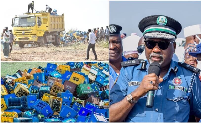 Jigawa Hisbah Raids Three Bars, Seizes 78 Cartons Of Alcoholic Drink