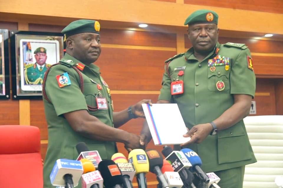 Major General Olufemi Oluyede Assumes Duty as Acting Chief of Army Staff