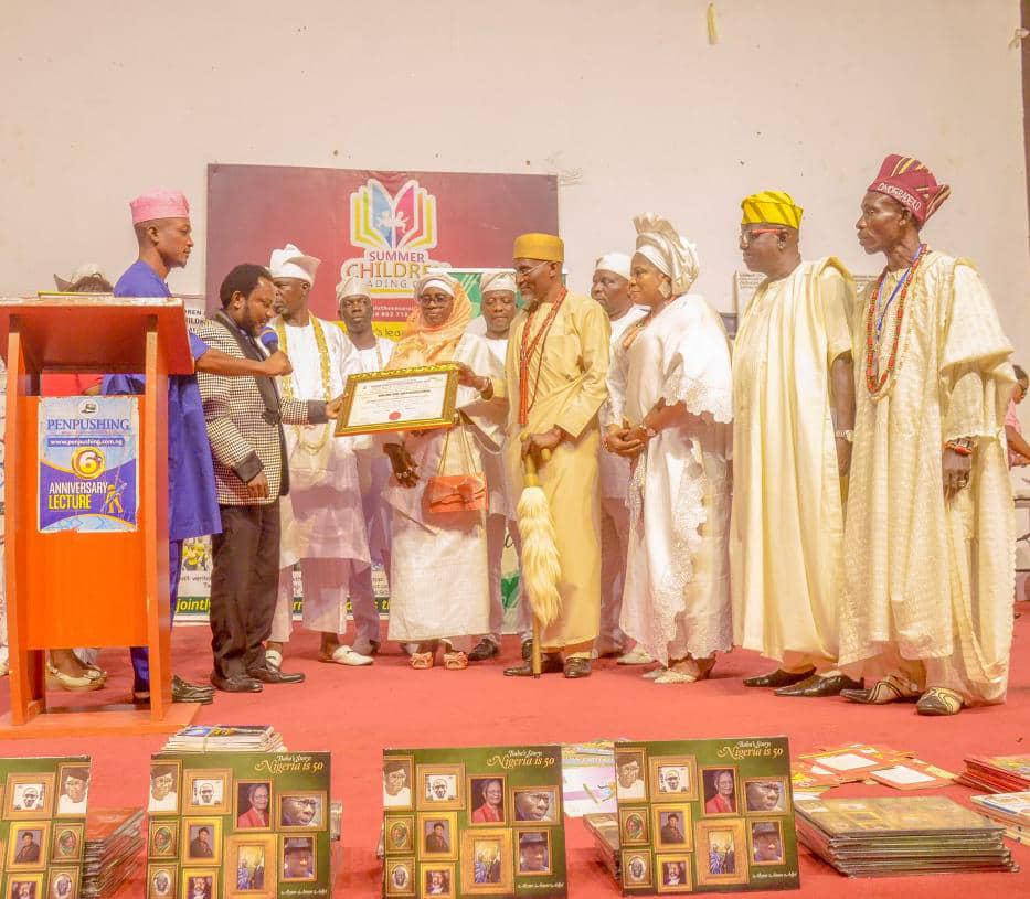 Olowu of Owu Inducted into Nigeria Book of Records for Humanitarian Contributions