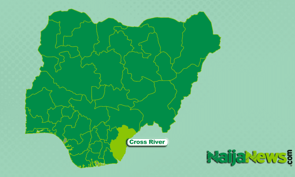 Map of Cross River State Nigeria