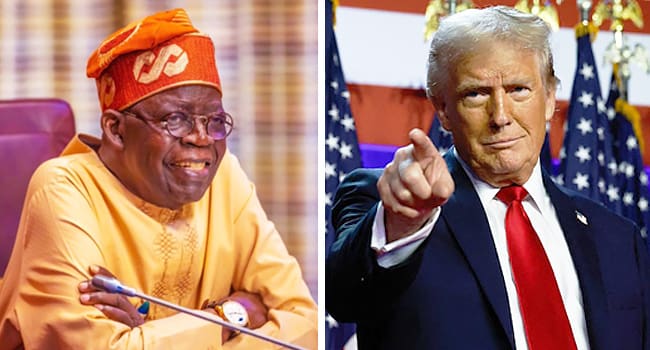 US: Tinubu congratulates Trump on election victory