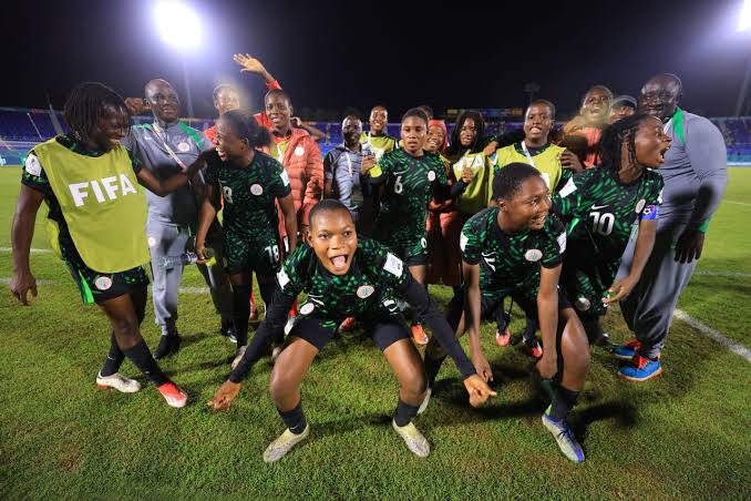 Nigeria’s Flamingos Honored with FIFA Fair Play Trophy at U17 Women’s World Cup