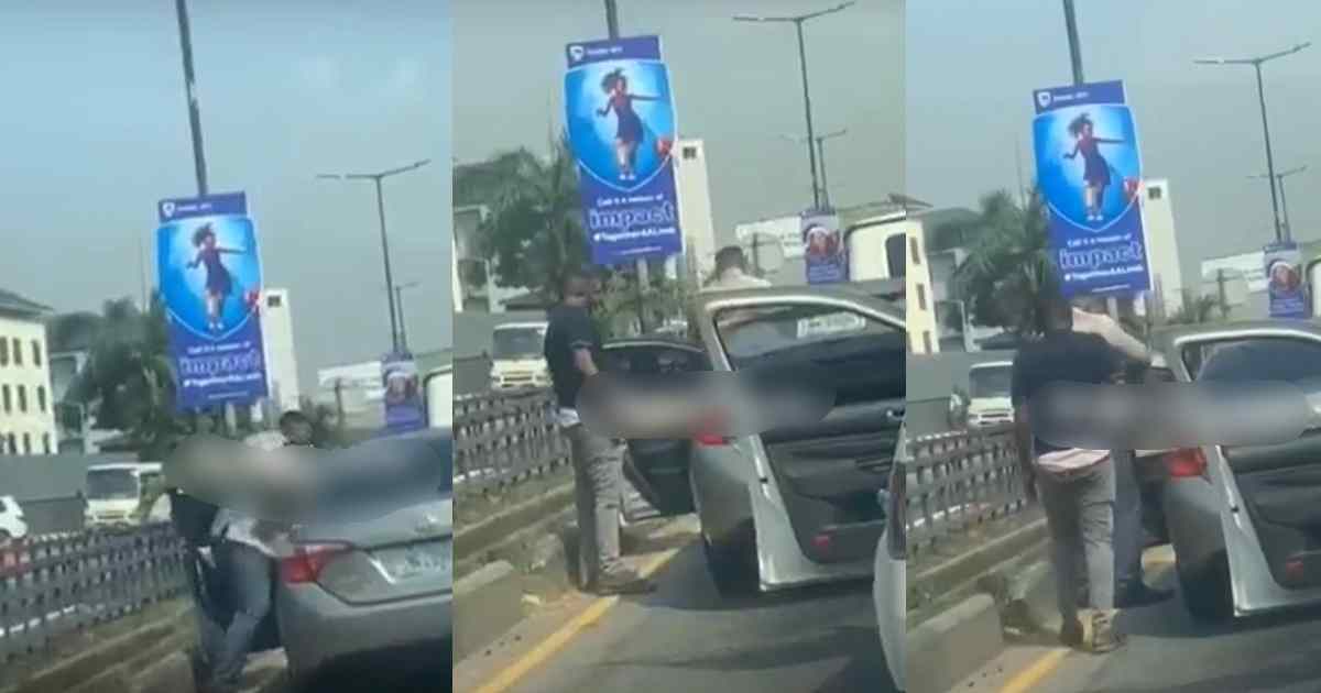 G-Wagon owner h!ts driver over minor accident in traffic (WATCH)