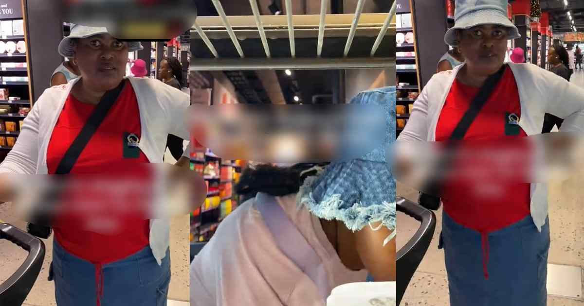 Woman’s eyes widen as daughter places phone inside the supermarket fridge to vlog (WATCH)