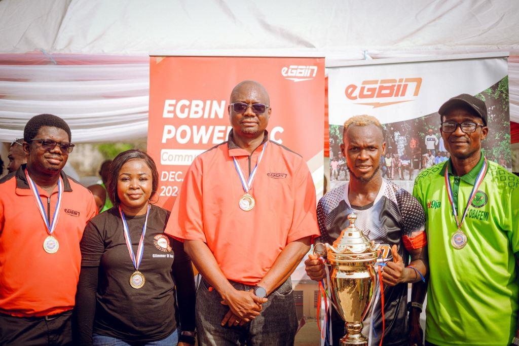 Alagura FC Retains 2024 Egbin Power Community Football Trophy