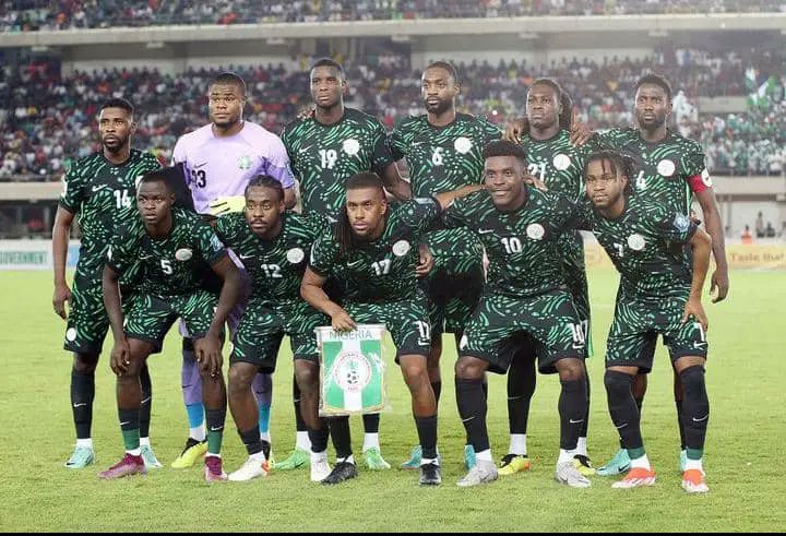 Nigeria’s Super Eagles End 2024 as 44th in FIFA Rankings