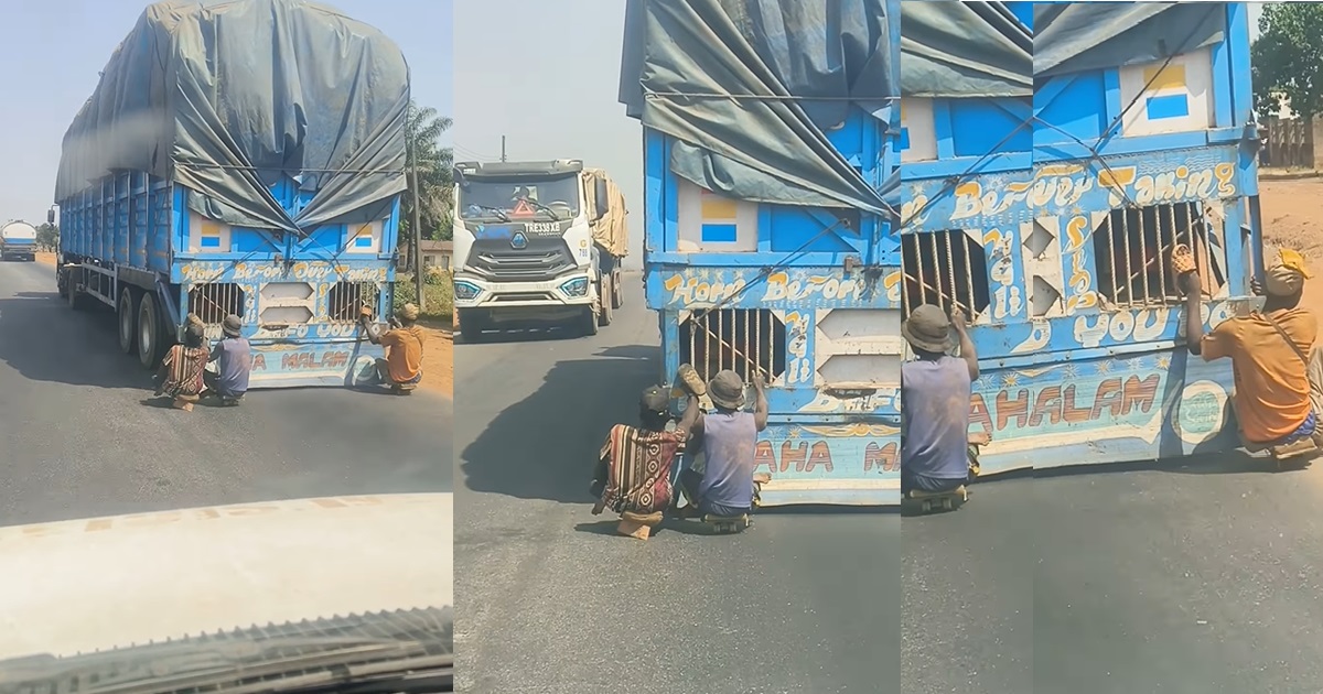 “The govt should do better” – Man shares a spectacular sight he witnessed on an expressway (VIDEO