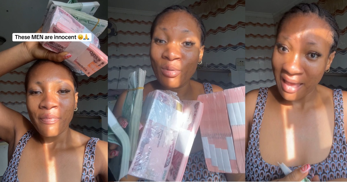 “Be friendly to your husband’s friends, they are innocent rich men” – Woman says after getting “sp0ilt” by hers (VIDEO)