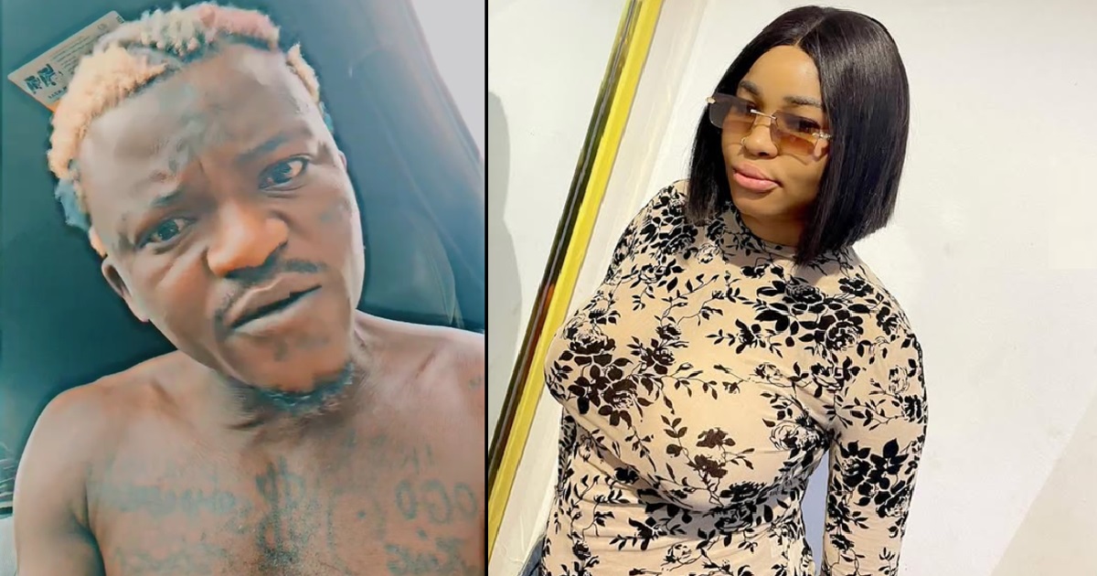 “Na her b@d luck no make me collect Grammy Award” – Portable once again drags estranged lover, Queen Dammy (VIDEO)