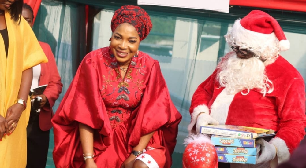 Abia First Lady Mrs. Priscilla Chidinma Otti at a Christmas party organize 20241219 211212 0000