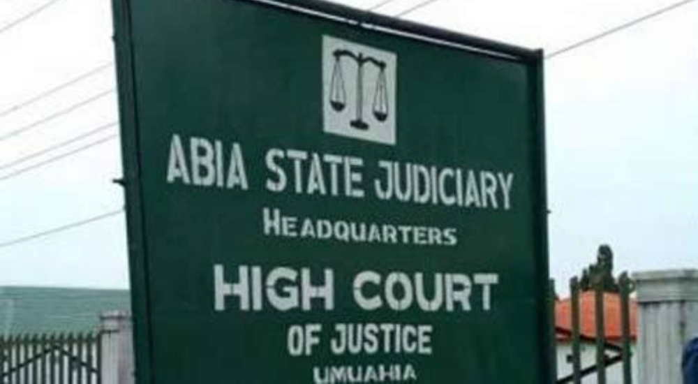 Abia State High Court 20240625 150458 0000