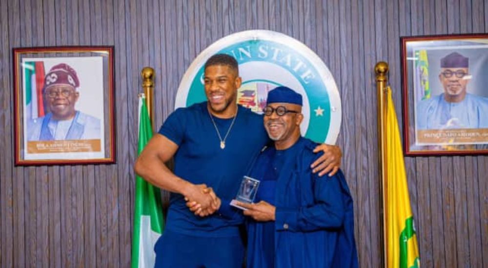 Abiodun Names Anthony Joshua Ogun State Sports Ambassador