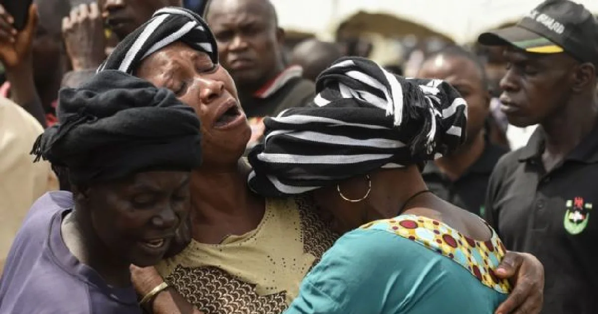 Benue women crying.webp