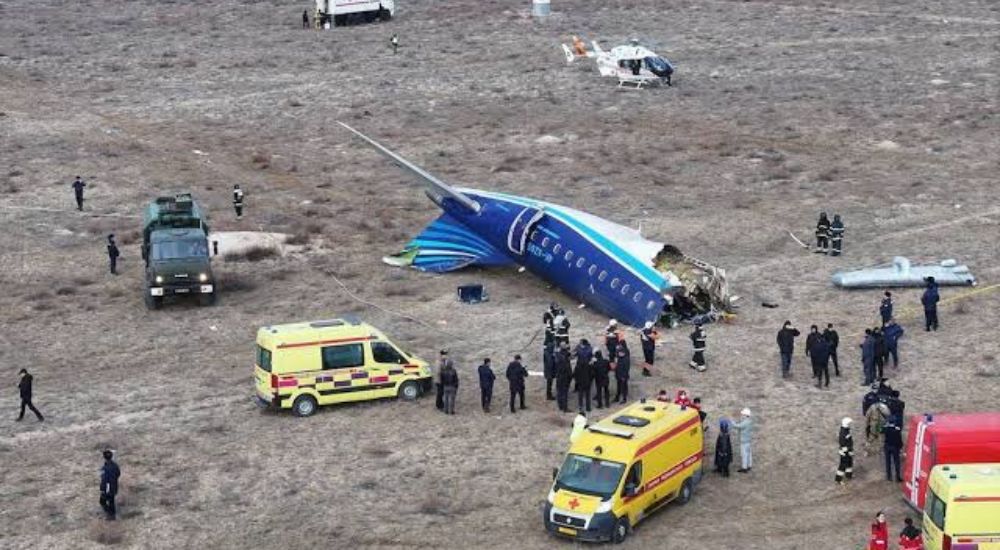 Bird Strike Suspected As Cause Of Azerbaijan Airlines Crash 20241225 155458 0000