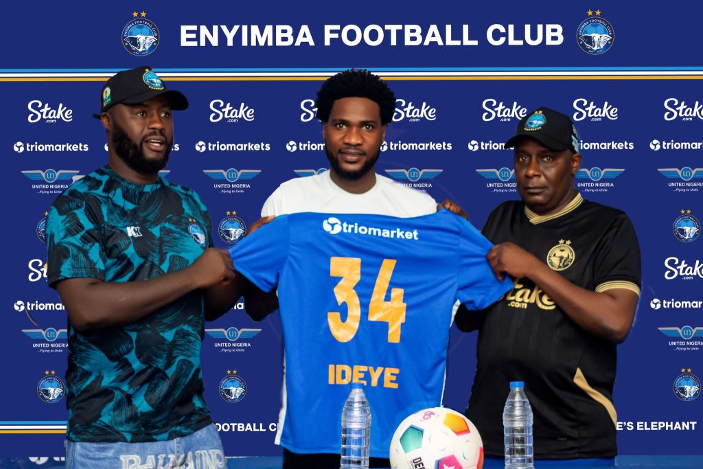 Brown Ideye signs for Enyimba