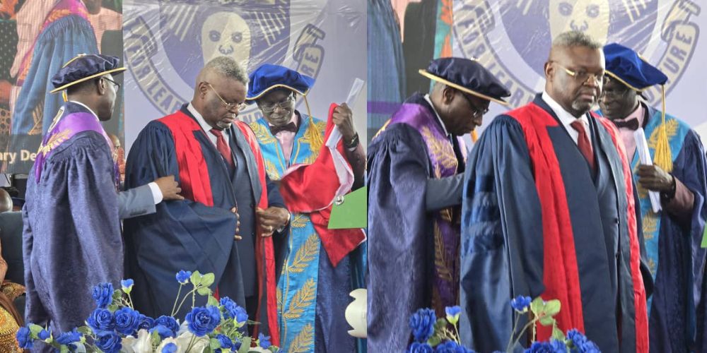 PHOTOS: OAU Confers Honorary Doctorate On AKD Solutions CEO, Daere Akobo For Philanthropy