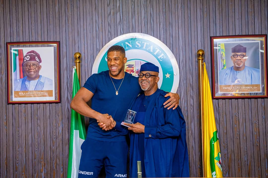 Gov Abiodun names Anthony Joshua Ogun sports ambassador