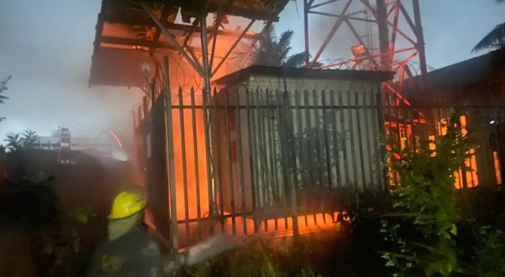 Fire Guts Federal Research Institute In Lagos