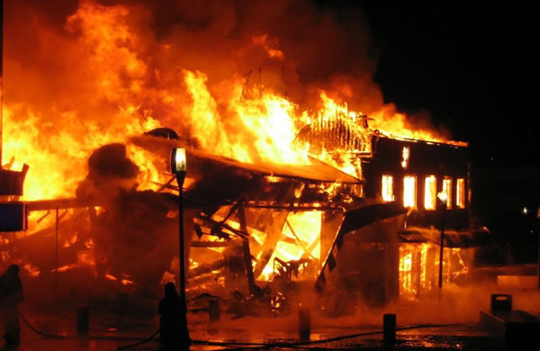 BREAKING: Worshippers trapped as fire guts Christ Apostolic Church in Ibadan