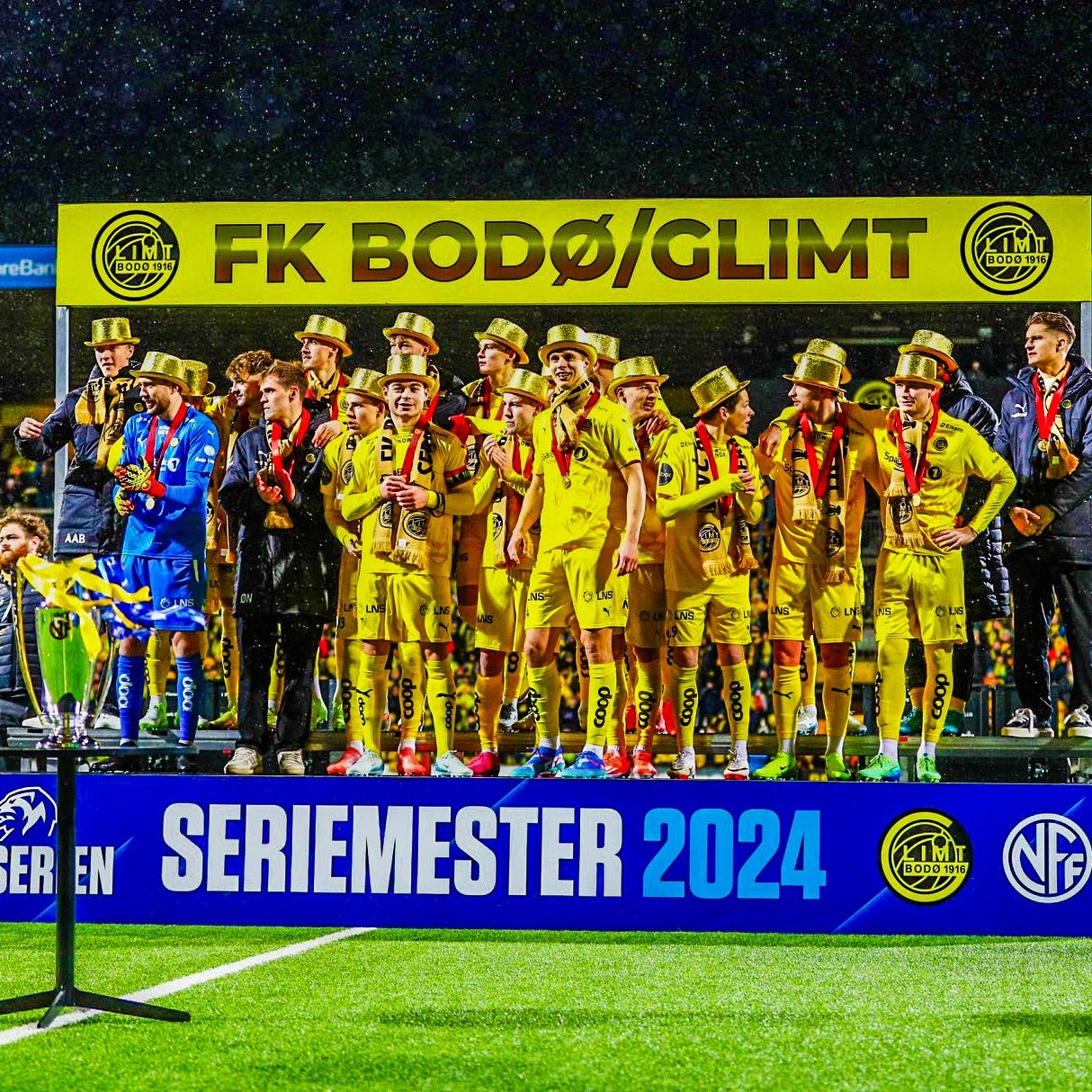 Bodø/Glimt crowned Norwegian champions as Lillestrøm drop out of the Eliteserien