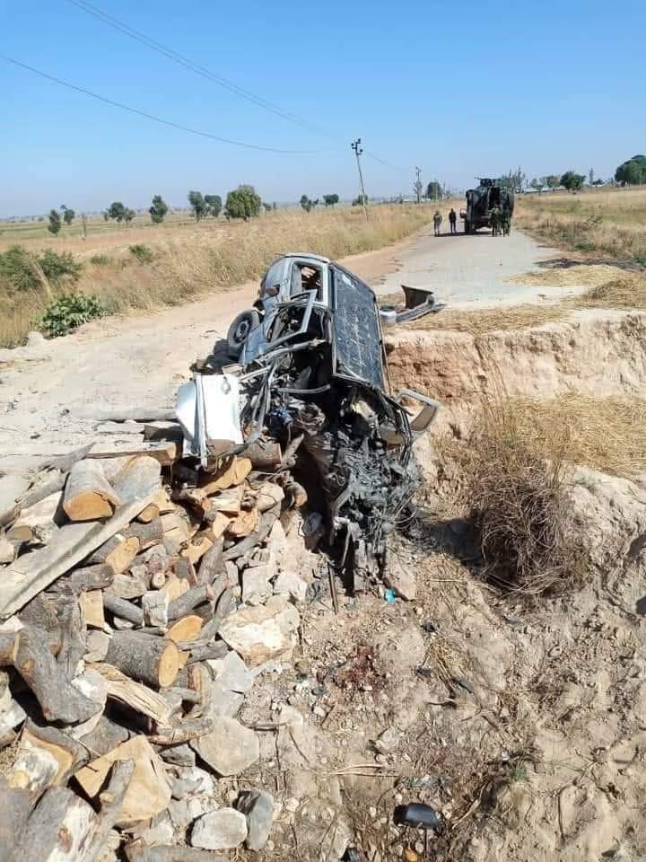 Breaking: Many passengers feared dead as terrorists plant bomb along Zamfara road