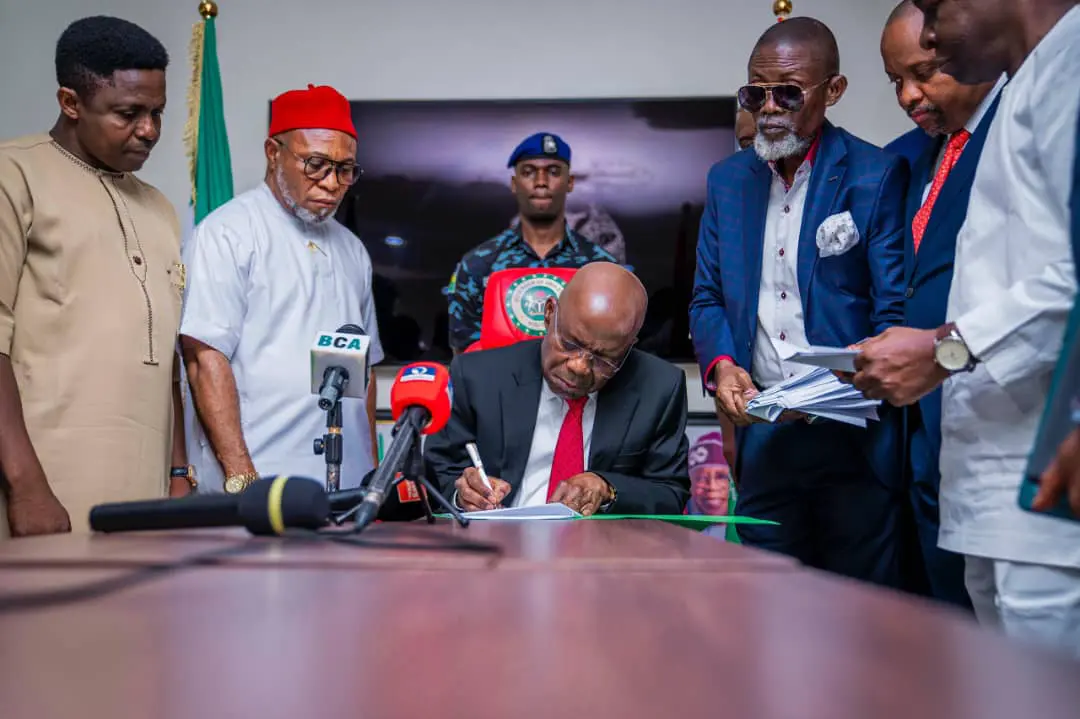 Abia: Gov Otti signs N750bn budget for 2025