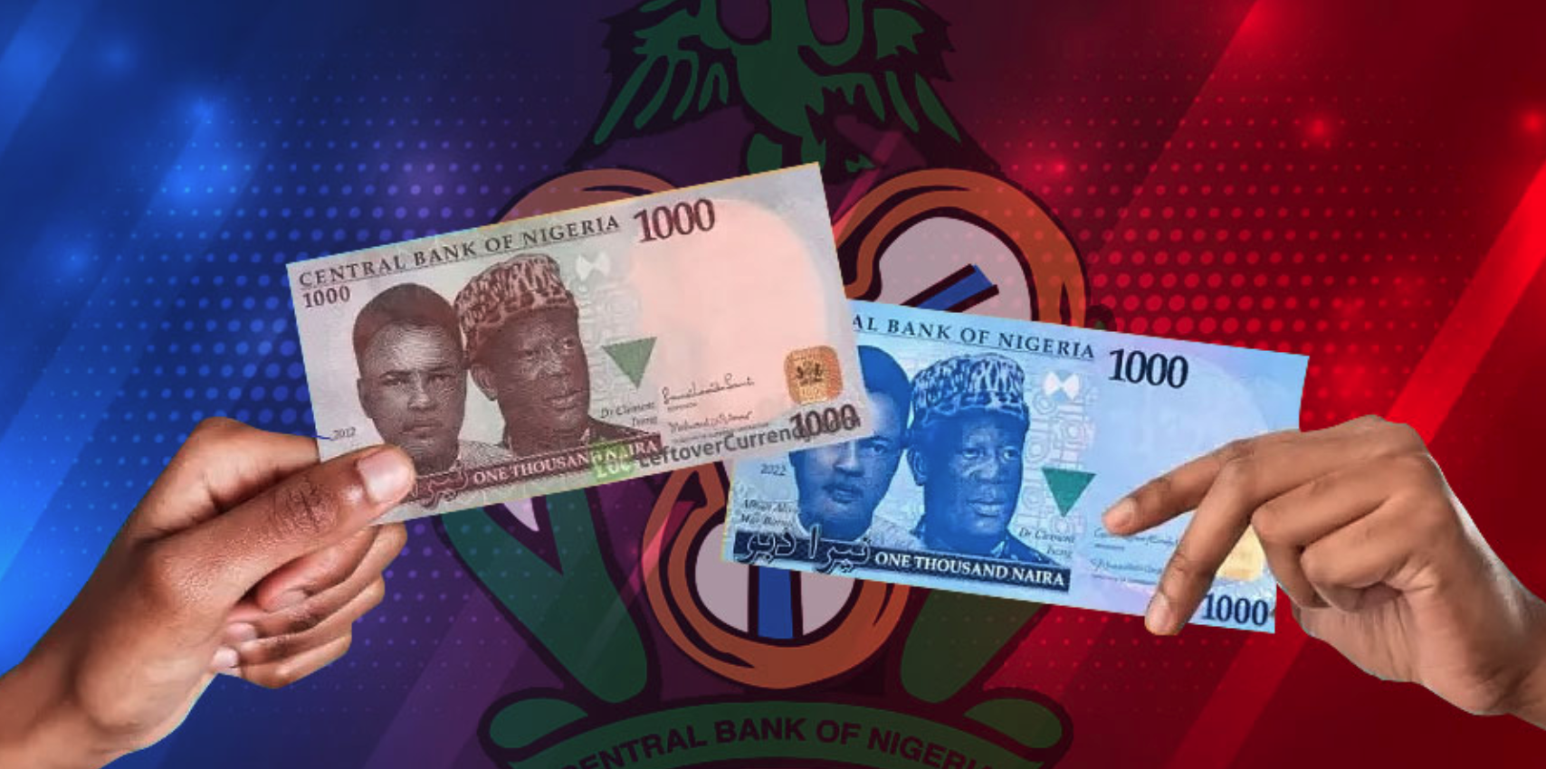 Old and New Naira notes