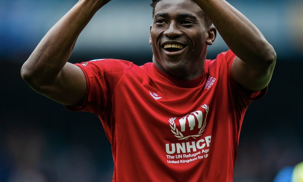 Nottingham Forest striker, Awoniyi sees €6 million drop in market value