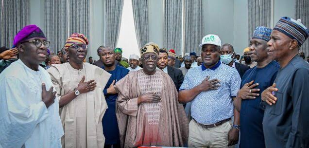 Tinubu Lagos Obasa and Sanwo Olu