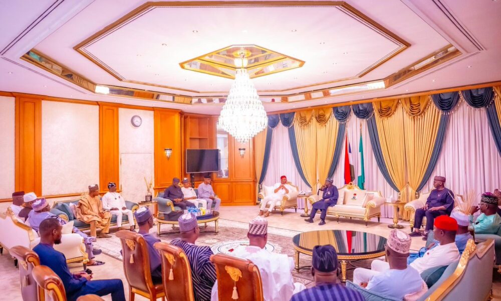 Tinubu holds key meeting with APC governors at Aso Rock Villa