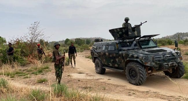 Troops in Zamfara