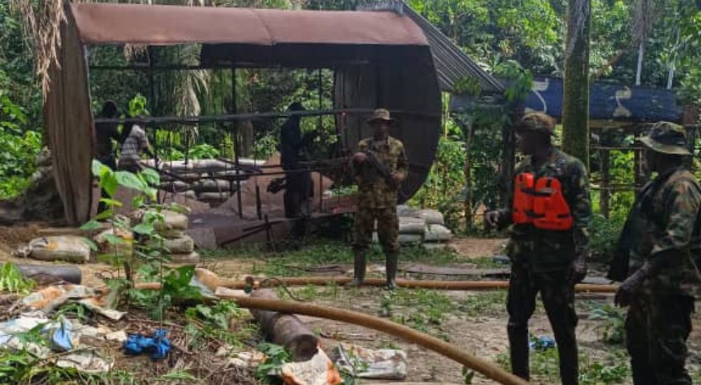 Troops of the 6 Division Nigerian Army