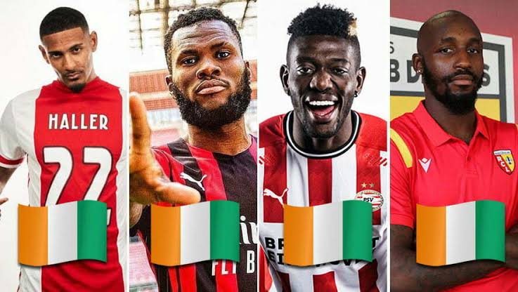 Haller, Ndicka, and the Top 5 highest-paid Ivorian players in Europe