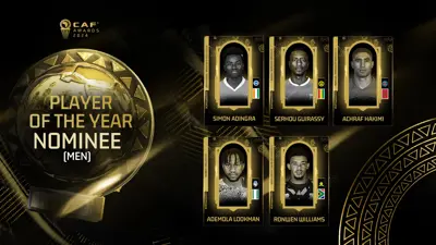 CAF Awards: Lookman, Nnadozie, Super Eagles, Falcons, Edo Queens make finals