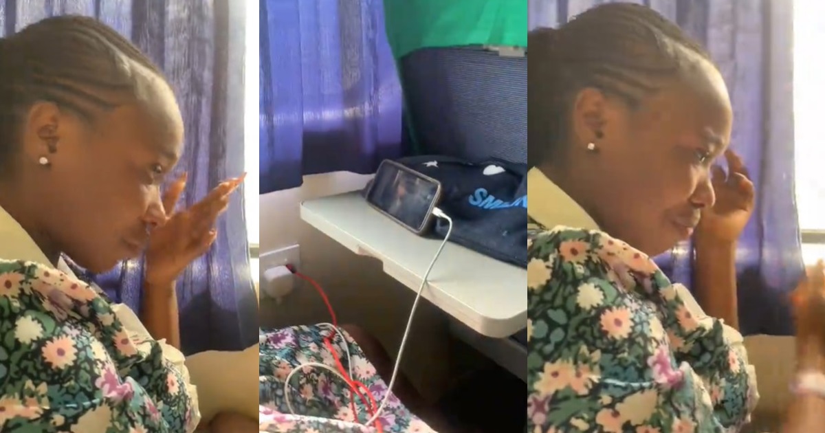 “Abeg which movie she dey watch, I wan cry small too” – Lady shares what her elder sister does while her mates are getting married (WATCH)