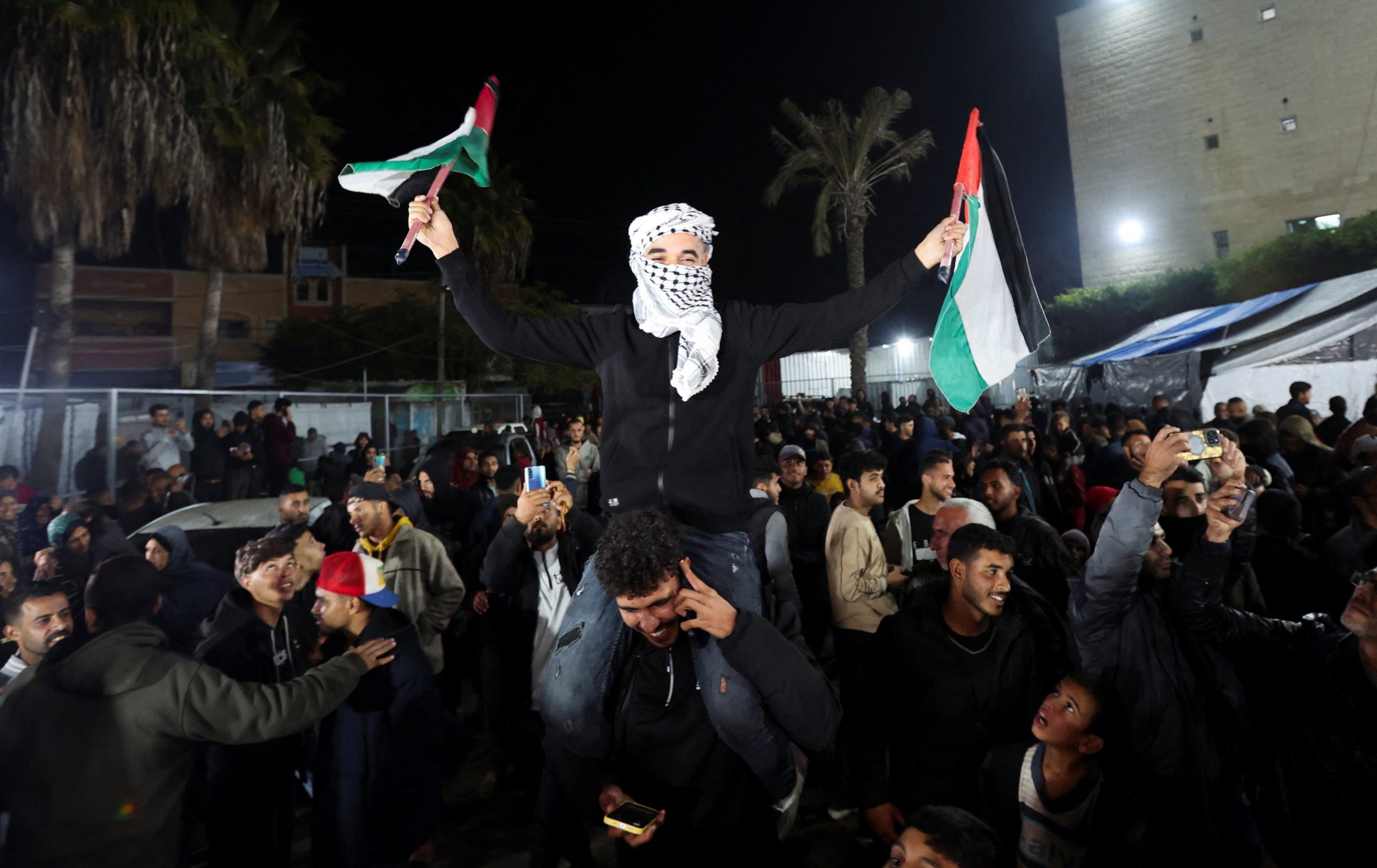 Ceasefire, Hostage Deal Sparks Celebrations in War-Torn Gaza