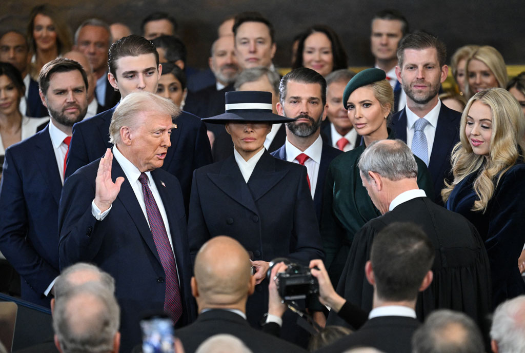 Donald Trump Sworn in as 47th US President