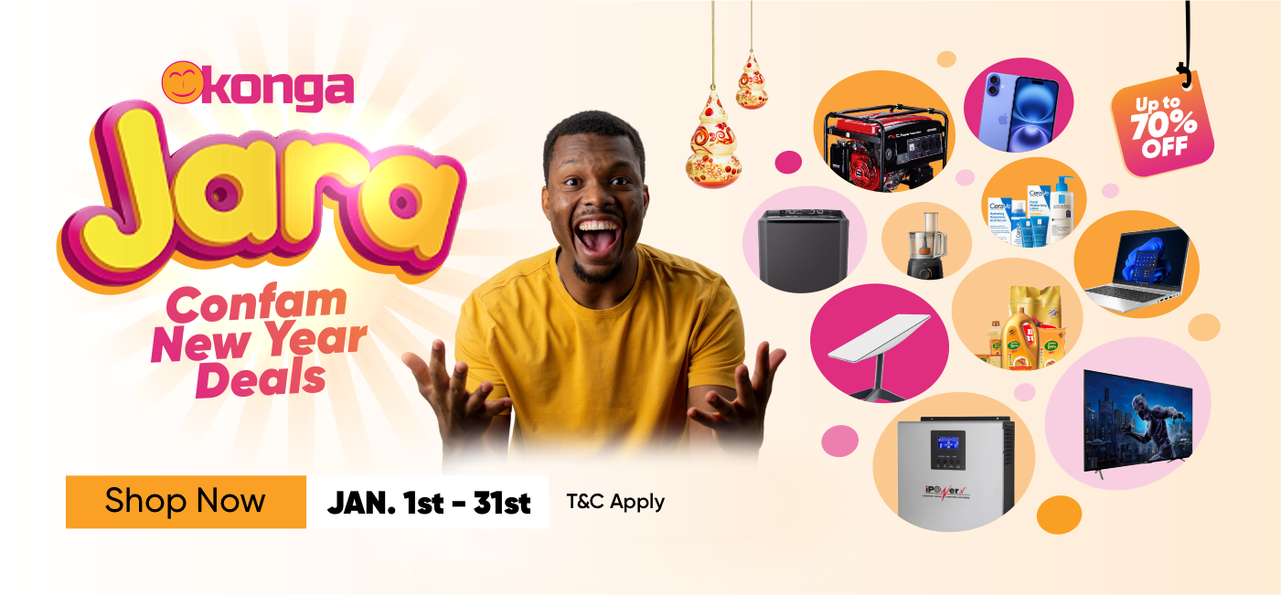 Konga Kicks Off 2025 with unbeatable discounts in ‘Jara’ promotion 