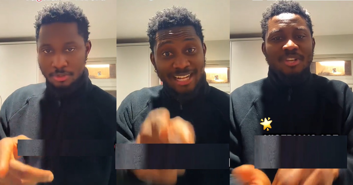 “You guys are funding a rich lifestyle for your people in Nigeria that you are not living over here” – Man critic!zes his fellow hustlers in the abroad (WATCH)