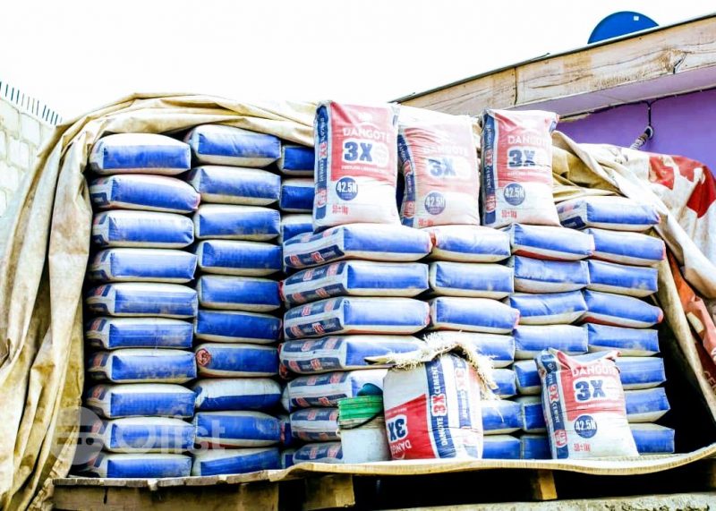 Price of bag of Dangote, BUA, other cement this week