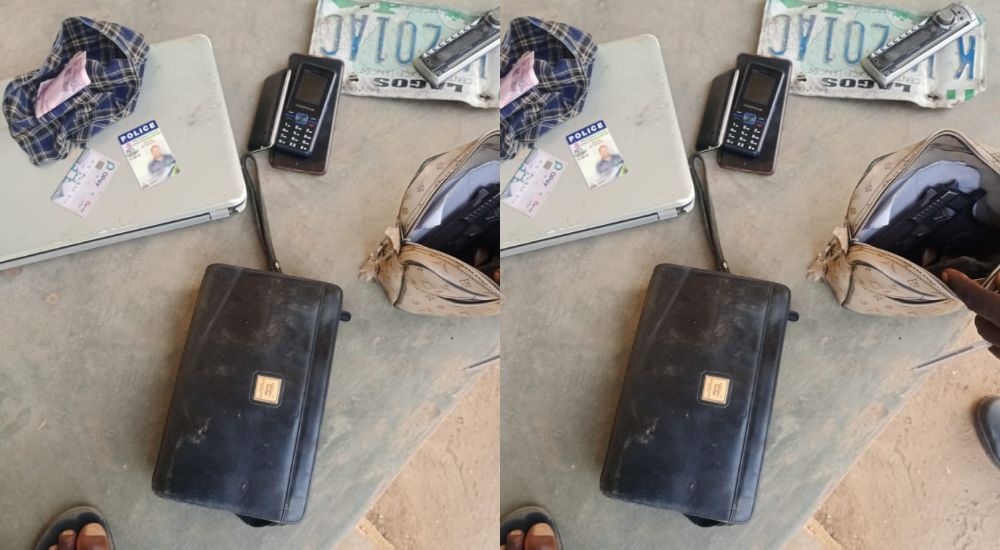 FRSC Recovers Three Handsets One Laptop a Bag Containing a Police ID Card Belonging to One CPL Danie