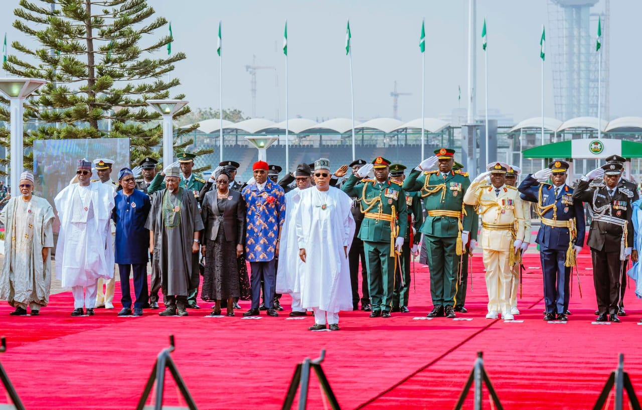 Shettima Leads 2025 Armed Forces Remembrance Day in Tinubu’s Absence